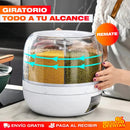 Dispensador Organizador Granos Giratorio